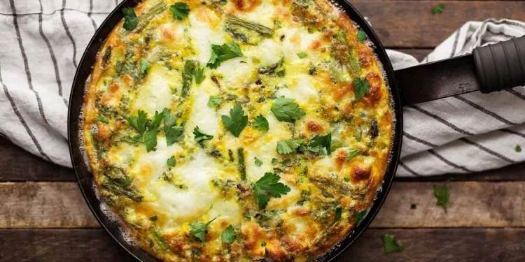 Quiche de espargos