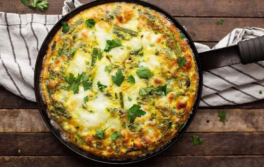Quiche de espargos