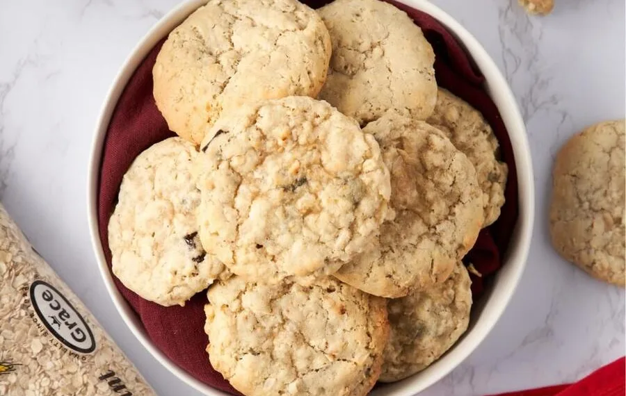 Biscoitos de coco crocantes
