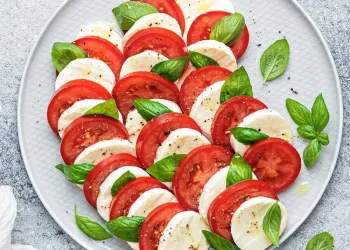 Salada caprese original