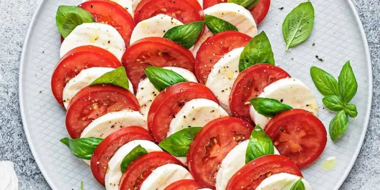Salada caprese original