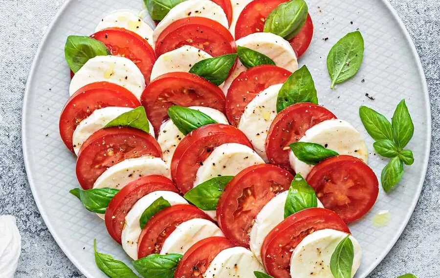 Salada caprese original