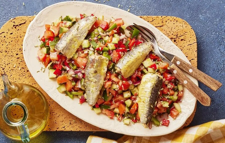 Salada montanheira à moda do Algarve