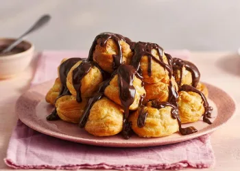 Profiteroles caseiros