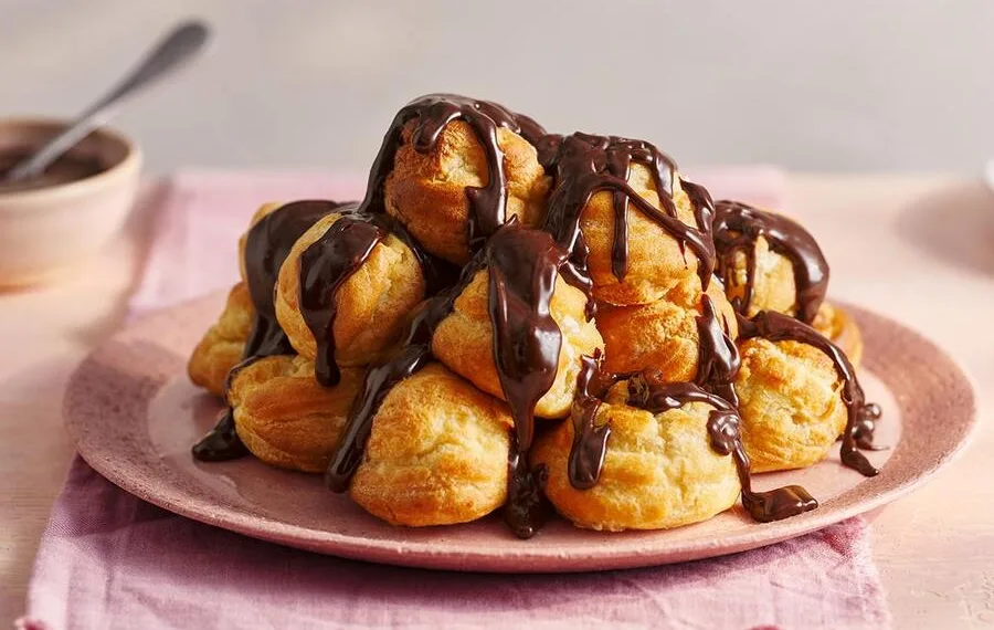Profiteroles caseiros