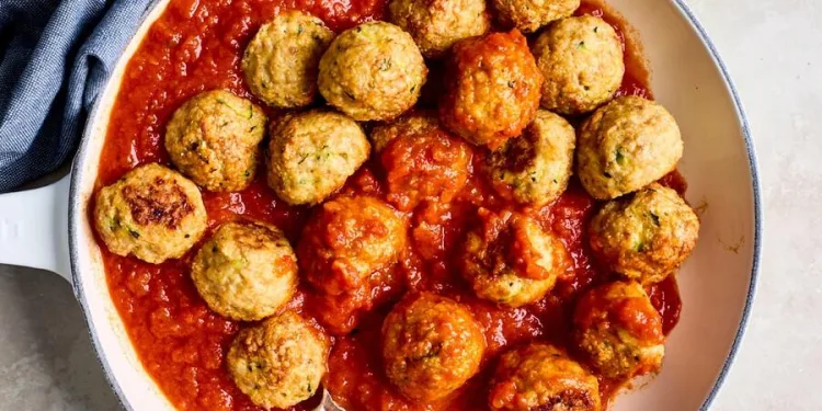 Almôndegas de frango