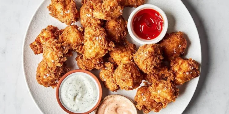 Nuggets de frango caseiros