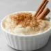 Arroz doce com baunilha