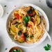 Massa com vegetais cremosa e fácil
