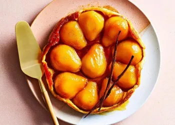 Tarte tatin de pera