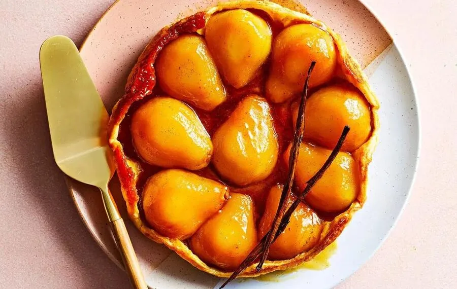 Tarte tatin de pera