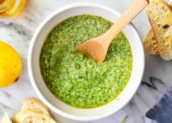 Molho pesto italiano (receita tradicional)