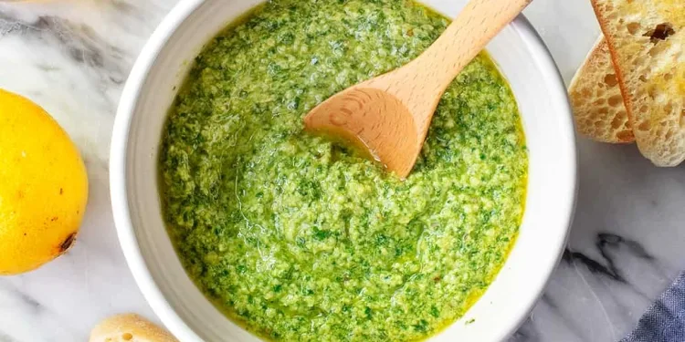 Molho pesto italiano (receita tradicional)