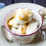 Gelado de doce de leite fácil e cremoso
