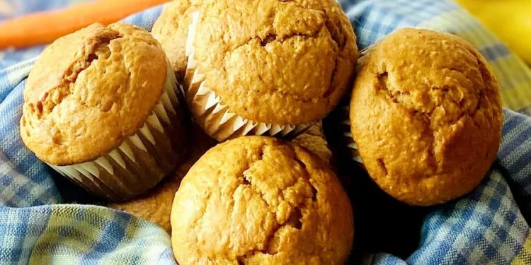 Madalenas de cenoura