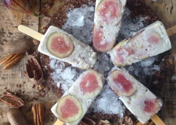 Picolés de figo