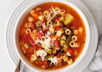 Sopa minestrone (receita original italiana)