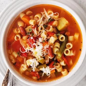 Sopa minestrone (receita original italiana)