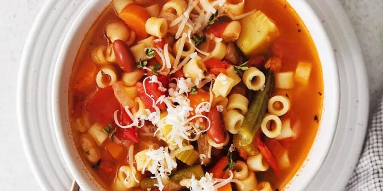 Sopa minestrone (receita original italiana)