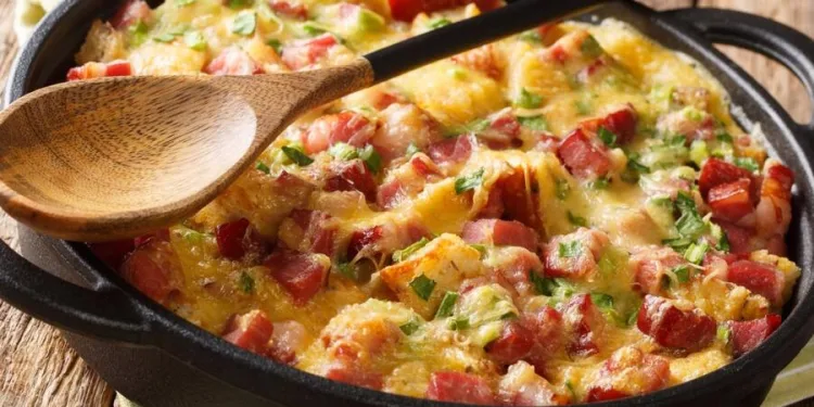 Omelete de salsichas