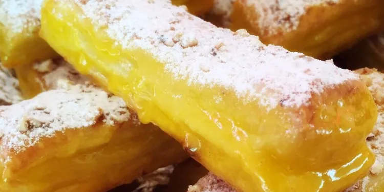 Folhado de doce de ovo