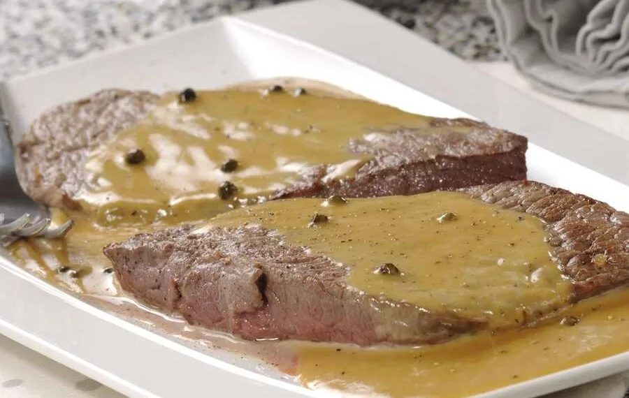 Bifanas com molho de pimenta
