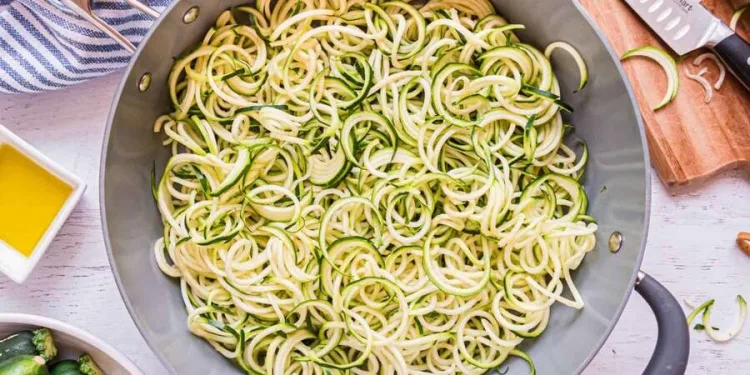 Esparguete de courgette