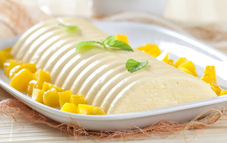 Bavaroise de pêssego