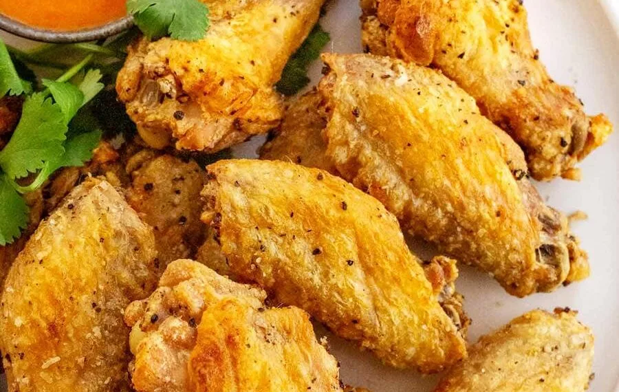 Asas de frango no forno