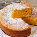 Bolo de iogurte e cenoura