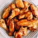 Asinhas de frango no forno estaladiças