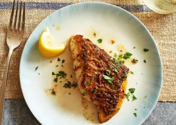 Filetes de red fish fáceis e deliciosos