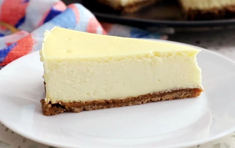 Cheesecake húmido e fofinho