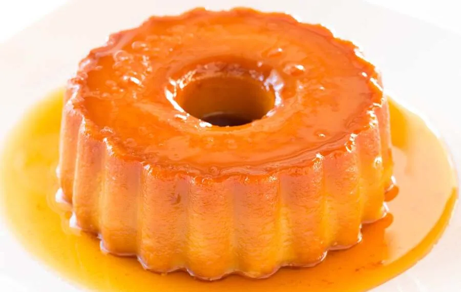 Pudim de laranja à moda antiga