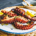 Polvo grelhado à moda antiga