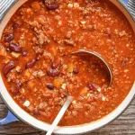Chili fácil e apetitoso