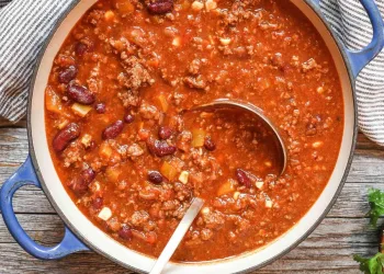 Chili fácil e apetitoso