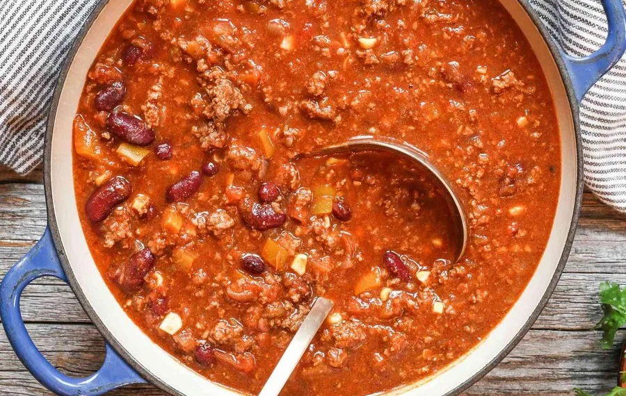 Chili fácil e apetitoso
