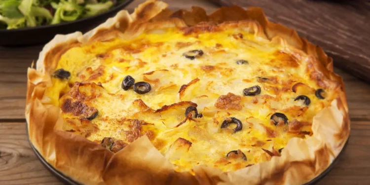 Tarte de bacalhau