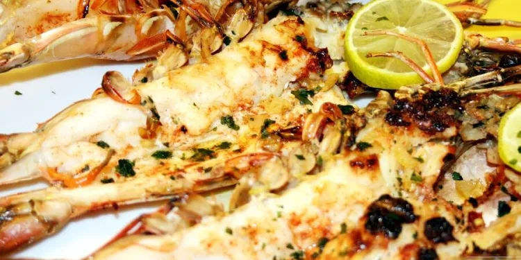 Carabineiros grelhados fáceis e deliciosos