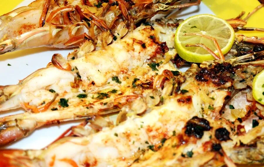 Carabineiros grelhados fáceis e deliciosos