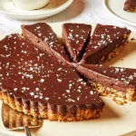 Tarte de banana e chocolate