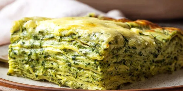 Lasanha de espinafres
