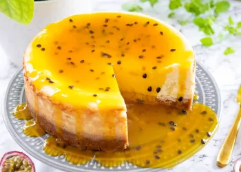 Cheesecake de maracujá