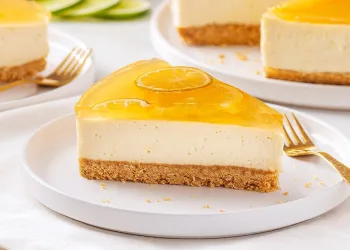 Cheesecake de laranja