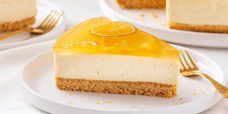 Cheesecake de laranja