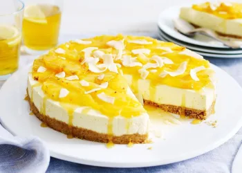Cheesecake de ananás
