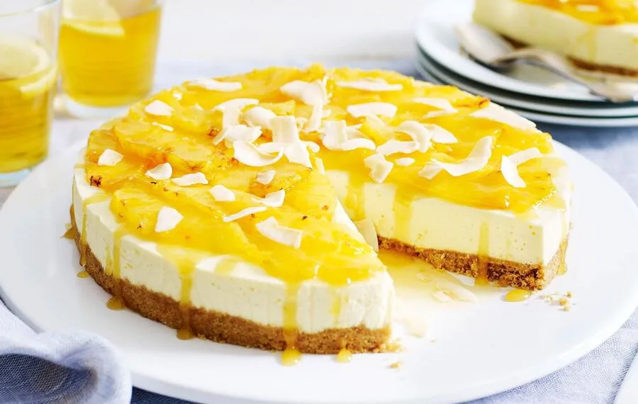 Cheesecake de ananás