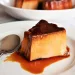 Pudim flan de Natal