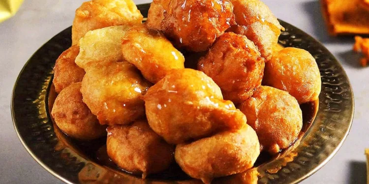 Sonhos de abóbora húmidos